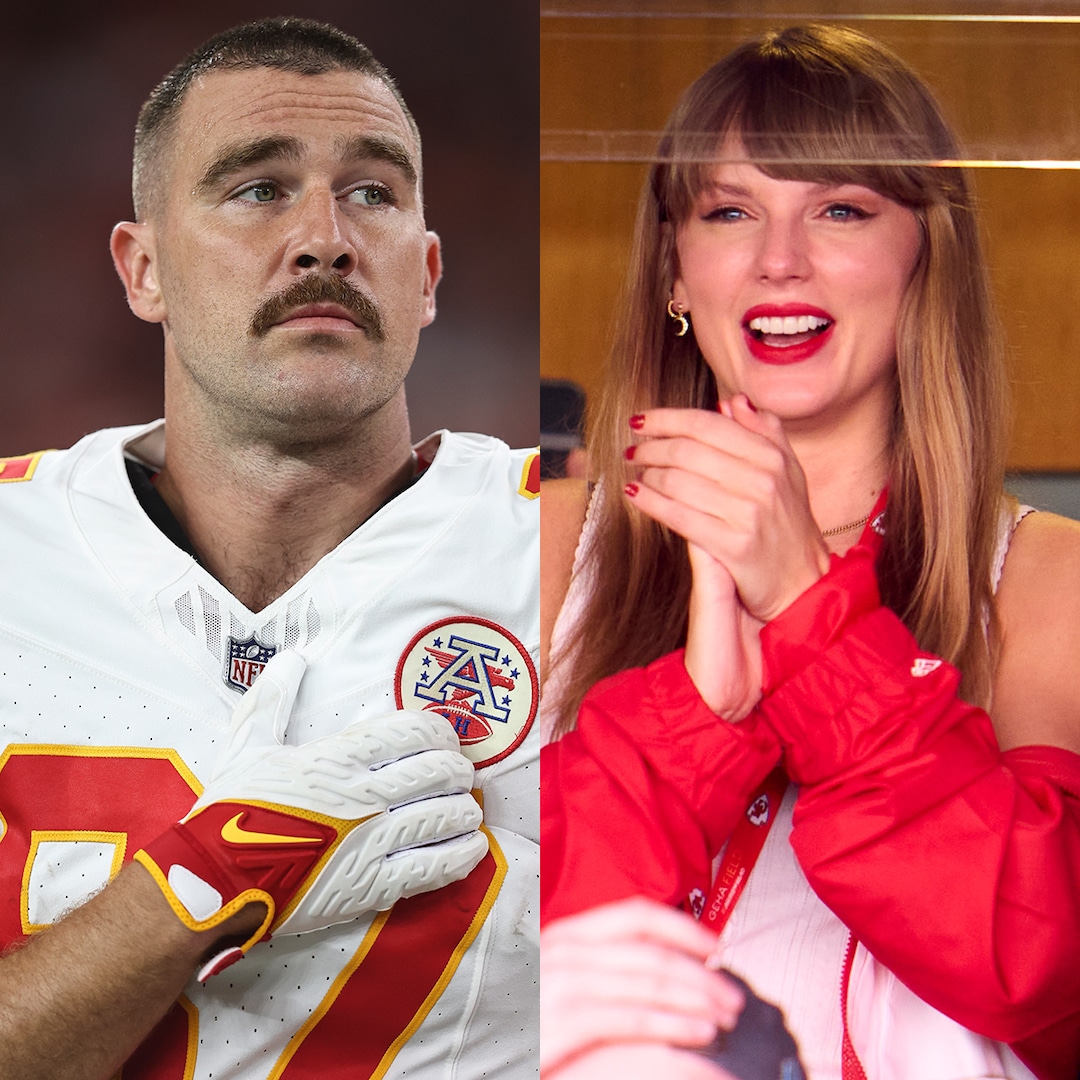 Taylor Swift and Travis Kelce Crowned “American Royalty” by NFL Commentator Greg Olsen – E! Online